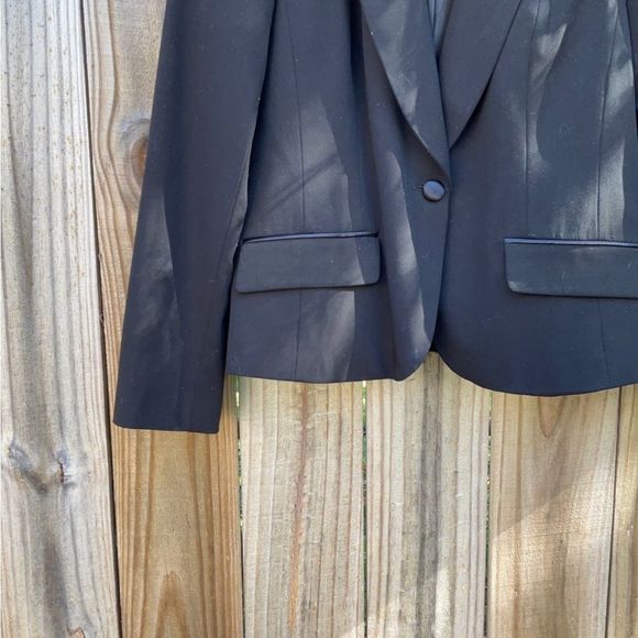 Take 50% OFF- Worthington Stretch Black Women's Jacket, Size-14 - Picture 3 of 7